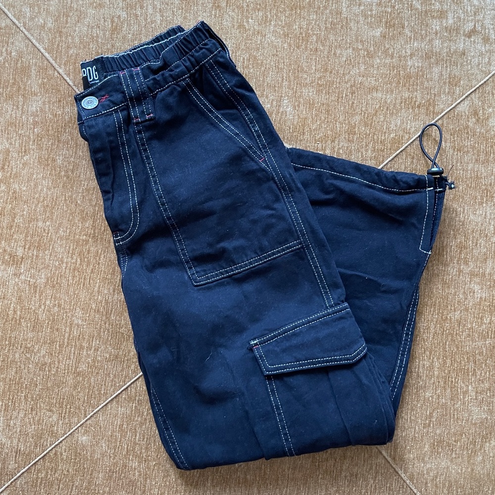 Black Cargo Pants